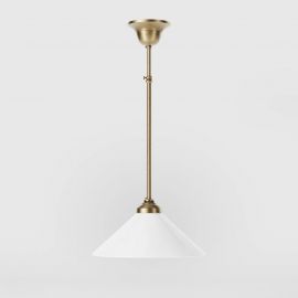 Pendule, Lustre suspendate - Lustra din alama cu inaltime reglabila Sofia