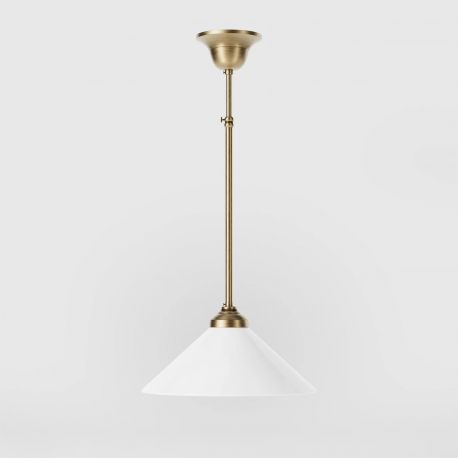 Pendule, Lustre suspendate - Lustra din alama cu inaltime reglabila Sofia