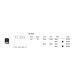 Plafoniere cu spoturi, Spoturi aplicate - Mini Spot LED aplicat NITRO PL D04 ROUND NERO 2700K