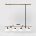 Lustra din alama cu inaltime reglabila Sofia 4L