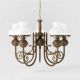 Candelabre, Lustre - Candelabru din alama stil nautic clasic Mississippi