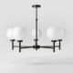 Candelabre, Lustre - Candelabru din alama stil modern Art Deco Spheres