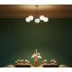 Candelabre, Lustre - Candelabru din alama stil modern Art Deco Spheres