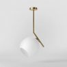 Lustra din alama stil modern Art Deco Spheres