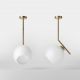 Lustre aplicate - Lustra din alama stil modern Art Deco Spheres