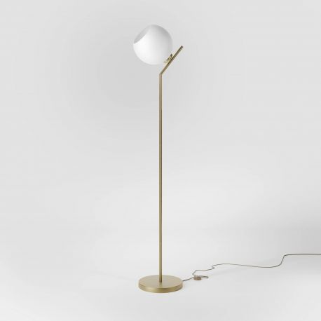 Lampadare - Lampa de podea din alama stil modern Art Deco Spheres