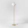 Lampa de podea din alama stil modern Art Deco Spheres