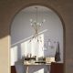 Pendule, Lustre suspendate - Lustra din alama cu 12 surse de lumina Sputnik