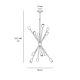 Pendule, Lustre suspendate - Lustra din alama cu 12 surse de lumina Sputnik