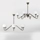 Candelabre, Lustre - Candelabru din alama stil modern Art Deco Incanto