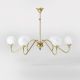 Candelabre, Lustre - Candelabru din alama stil modern Art Deco Incanto