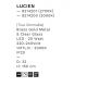 Pendule, Lustre suspendate - Lustra LED suspendata design decorativ LUCIEN 3000K