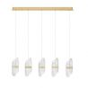 Lustra LED suspendata liniara design decorativ LUCIEN 3000K