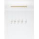 Pendule, Lustre suspendate - Lustra LED suspendata liniara design decorativ LUCIEN 3000K