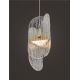 Pendule, Lustre suspendate - Lustra LED suspendata liniara design decorativ LUCIEN 3000K