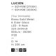 Pendule, Lustre suspendate - Pendul LED design decorativ LUCIEN 2700K