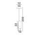 Pendule, Lustre suspendate - Pendul LED design decorativ LUCIEN 3000K