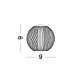 Veioze - Lampa de masa LED design decorativ BRILLANTE crom