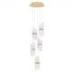 Lustra LED suspendata design decorativ LUCIEN 3000K
