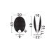 Veioze - Veioza/Lampa de masa LED design decorativ SHELINA