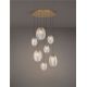 Pendule, Lustre suspendate - Lustra LED suspendata design decorativ SHELINA D-65cm
