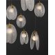 Pendule, Lustre suspendate - Lustra LED suspendata design decorativ SHELINA D-65cm