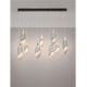Pendule, Lustre suspendate - Lustra LED suspendata design decorativ SERIQ L-120cm