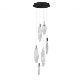 Pendule, Lustre suspendate - Lustra LED suspendata design decorativ SERIQ D-40cm