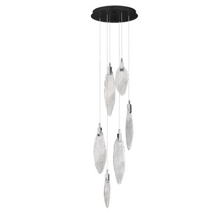 Pendule, Lustre suspendate - Lustra LED suspendata design decorativ SERIQ D-40cm