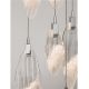 Pendule, Lustre suspendate - Lustra LED suspendata design decorativ SERIQ D-40cm