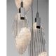 Pendule, Lustre suspendate - Lustra LED suspendata design decorativ SERIQ D-40cm