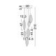 Pendule, Lustre suspendate - Lustra LED suspendata design decorativ SERIQ D-40cm