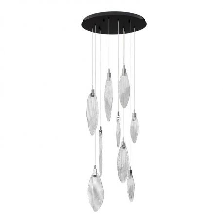 Pendule, Lustre suspendate - Lustra LED suspendata design decorativ SERIQ D-60cm