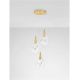 Pendule, Lustre suspendate - Lustra LED suspendata design decorativ BELLINA D-30,5cm