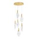 Lustra LED suspendata design decorativ BELLINA D-50cm