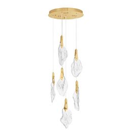 Pendule, Lustre suspendate - Lustra LED suspendata design decorativ BELLINA D-50cm