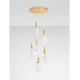 Pendule, Lustre suspendate - Lustra LED suspendata design decorativ BELLINA D-50cm