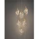 Pendule, Lustre suspendate - Lustra LED suspendata design decorativ BELLINA D-50cm