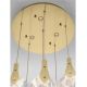 Pendule, Lustre suspendate - Lustra LED suspendata design decorativ BELLINA D-50cm