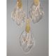 Pendule, Lustre suspendate - Lustra LED suspendata design decorativ BELLINA D-50cm