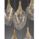 Pendule, Lustre suspendate - Lustra LED suspendata design decorativ BELLINA D-50cm