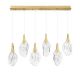 Pendule, Lustre suspendate - Lustra LED suspendata design decorativ BELLINA L-110cm