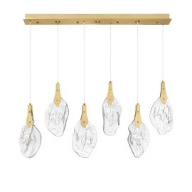 Pendule, Lustre suspendate - Lustra LED suspendata design decorativ BELLINA L-110cm