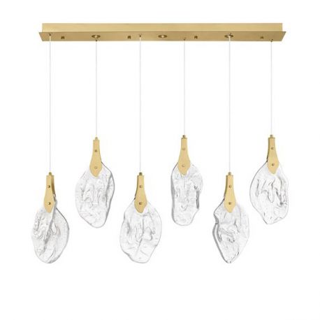 Pendule, Lustre suspendate - Lustra LED suspendata design decorativ BELLINA L-110cm
