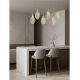 Pendule, Lustre suspendate - Lustra LED suspendata design decorativ BELLINA L-110cm