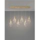 Pendule, Lustre suspendate - Lustra LED suspendata design decorativ BELLINA L-110cm