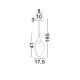 Pendule, Lustre suspendate - Pendul LED design decorativ BELLINA