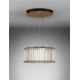 Candelabre, Lustre - Lustra LED suspendata design decorativ NOL D-68cm