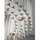 Candelabre, Lustre - Lustra LED suspendata design decorativ NOL D-68cm