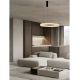 Pendule, Lustre suspendate - Lustra LED suspendata design decorativ VASTER D-60cm